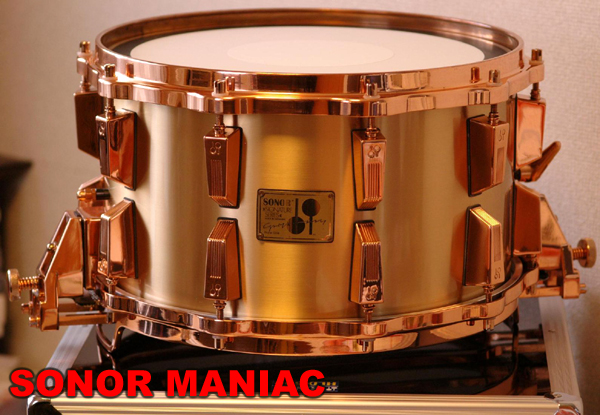 SONOR Signature Series HLD-590 Bell Bronze Shell 8x14